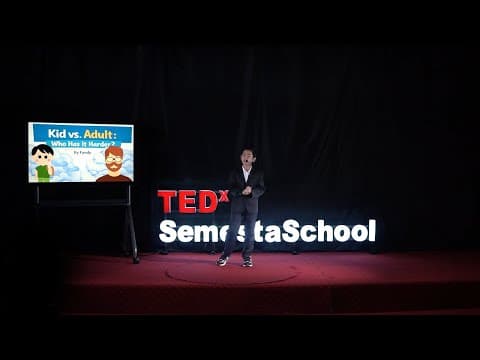 Who Faces Bigger Learning Challenges? | Teuku Rafli Fandy Idris | TEDxSemesta School Youth