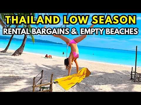 Low Season is Best Time for Pattaya Rental/Hotel Bargains & Empty Beach