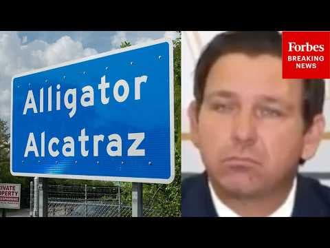 DeSantis Asked About Alligator Alcatraz Closing: 'How Much Money Does This Cost Florida Taxpayers?'