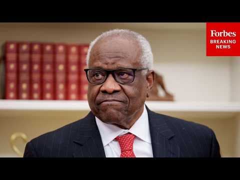 'Where Does That Appear?': Clarence Thomas Asks DOJ Official Directly If FCC Order Is Non-Binding