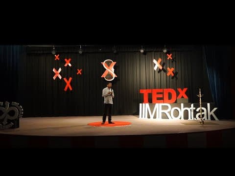 From Code to Community: Unlearning Success to Build Sneha Van | Ashok Deshmane | TEDxIIMRohtak