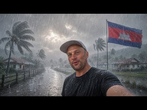 Rain Season Begins in Cambodia 🇰🇭 – First Heavy Downpour
