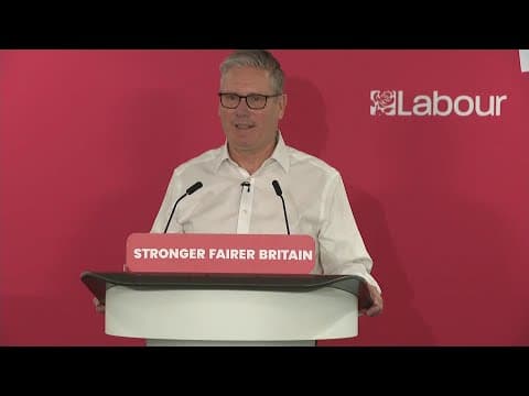 Keir Starmer Delivers Speech to Save His Premiership (Full Remarks)