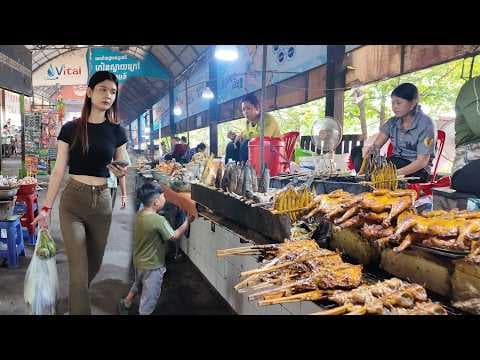 You Won’t Believe This Countryside Street Food! 🇰🇭  Kean Svay Resort 2026