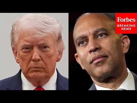 'I'd Be Happy To Do It': Hakeem Jeffries Challenges Trump To A Debate 'Any Time, Any Place'