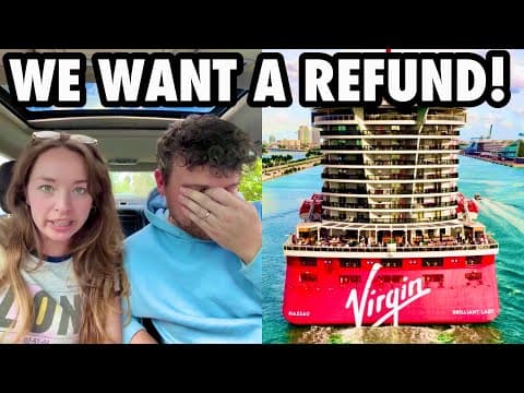 Couple Surprised When Their Virgin Cruise Makes A Major Change But Doesn’t Offer A Refund