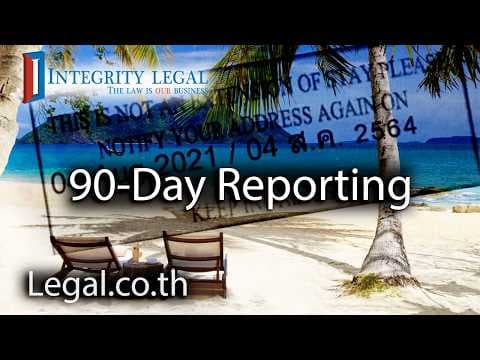 New Features of Thai Immigration's 90-Day Reporting System