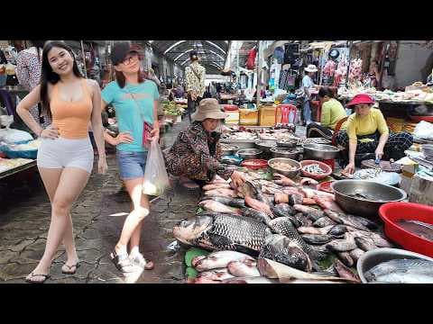 Best Cambodian Street Food Tour 2026  Phnom Penh Walking Experience 🇰🇭