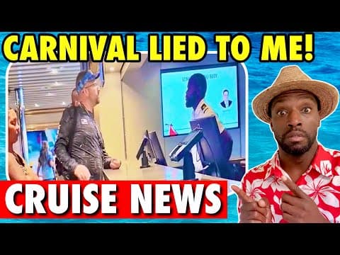 Angry Carnival Guest Yells At Employees, Major Royal Discover Class Update! | CRUISE NEWS