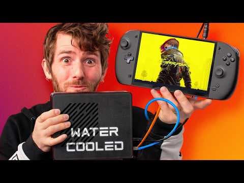 Water cooling in a HANDHELD Gaming PC?? - OneXFly Apex