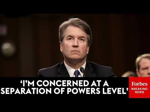 'We've Maybe Misled Congress': Brett Kavanaugh Sounds The Alarm On Case's Separation Of Powers Issue