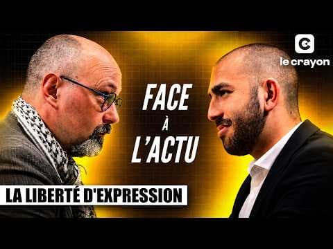 Il défend la liberté d’expression totale, il est contre. Ils débattent. | Face à L’Actu