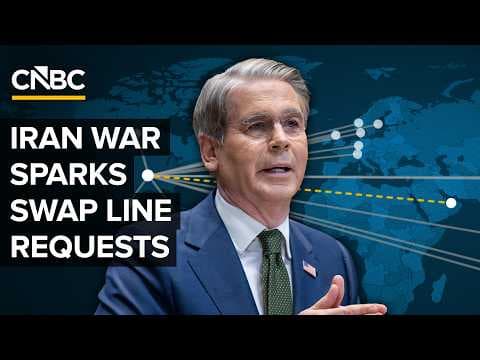 Iran War Spurs Debate Over Expanding U.S. Central Bank Swap Lines