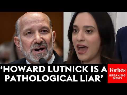 'He Knew': Ansari Tears Into Howard Lutnick Over 'Egregious Cover Up' During Epstein Interview
