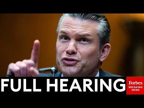 BREAKING NEWS: Pete Hegseth Faces Intense Grilling From Dems Over Iran War During Senate Hearing