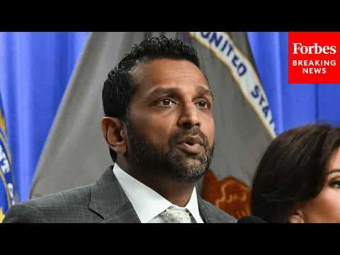 BREAKING: Kash Patel Details FBI Actions Following White House Correspondents' Dinner Shooting