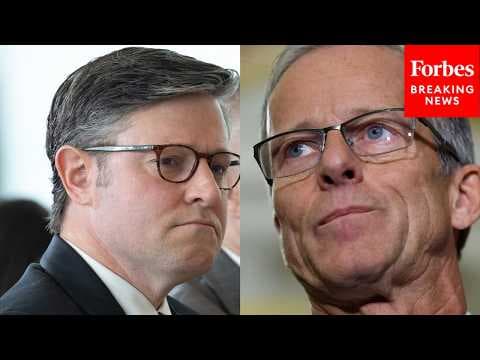 'Are You And The Speaker On The Same Page?': John Thune Asked About Reconciliation Bill