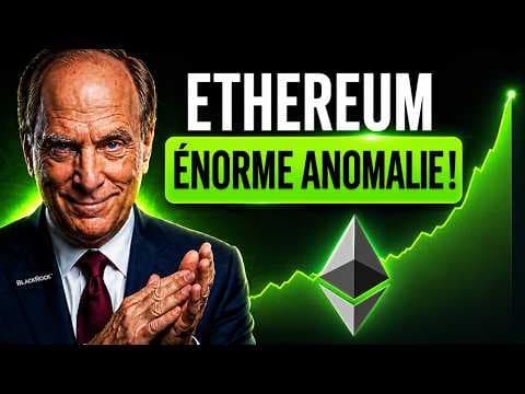 URGENT !! 🚨 ANOMALIE RECORD sur ETHEREUM !! (ça va exploser)