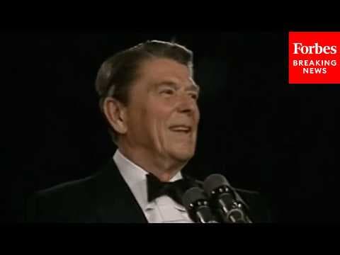 FLASHBACK: Ronald Reagan Delivers Remarks At 1986 White House Correspondents Dinner