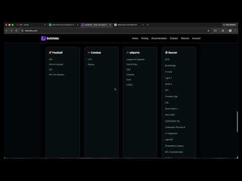 The Fastest Sports Data Provider (Bots on Bolt!)