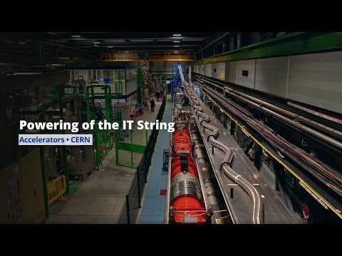 CERN’s full-scale test stand enters the powering phase