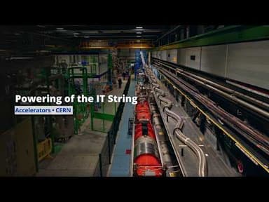 CERN’s full-scale test stand enters the powering phase