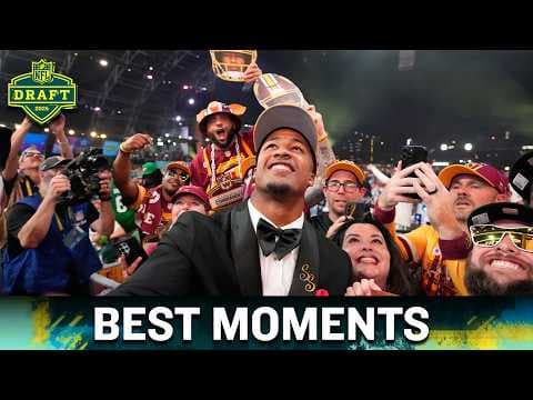 The BEST Moments from Day 1 of the 2026 NFL Draft