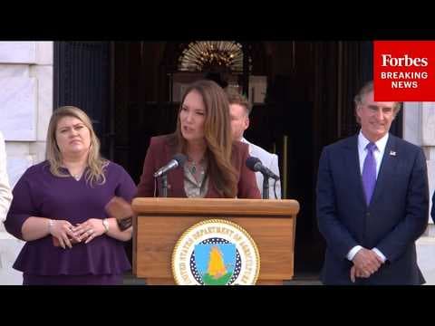 JUST IN: Secretary Of Agriculture Brooke Rollins Hosts Other Cabinet Members For Press Conference