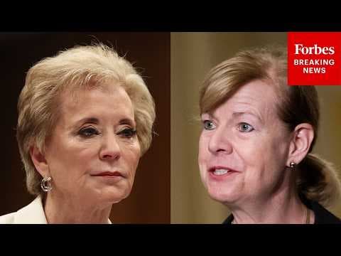 'Deeply Disheartening': Tammy Baldwin Assails Linda McMahon For Department Of Education Cuts