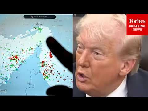 Trump Asked If US Escorts Of Ships Through The Strait Of Hormuz Drop Gas Prices