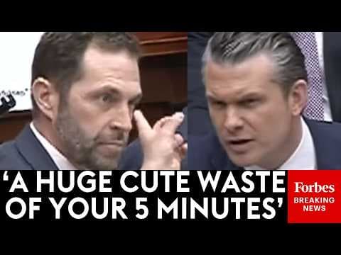 BREAKING NEWS: Jason Crow And Pete Hegseth Have Nasty Exchange As Crow Grills WarSec About Top Aide