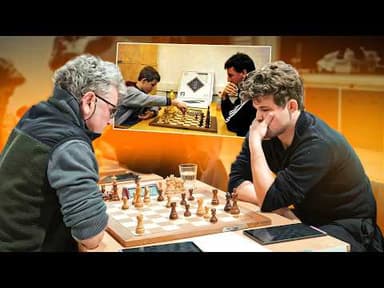 Magnus CARLSEN affronte son PREMIER COACH 20 ANS plus tard !!