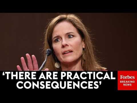 Amy Coney Barrett Asks Lawyer To Address Risks And Consequences Of Deferred Parole For Green Cards