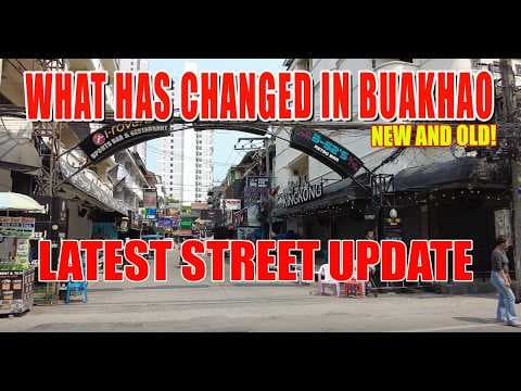 🚶‍♂️ Soi Buakhao WALKING TOUR! Latest Changes, Best Bars & Top Tips (Pattaya) 🇹🇭