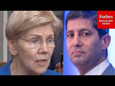 Warren Hammers 'Trump Sock Puppet' Kevin Warsh Moments Before His Fed Chair Nomination Advances