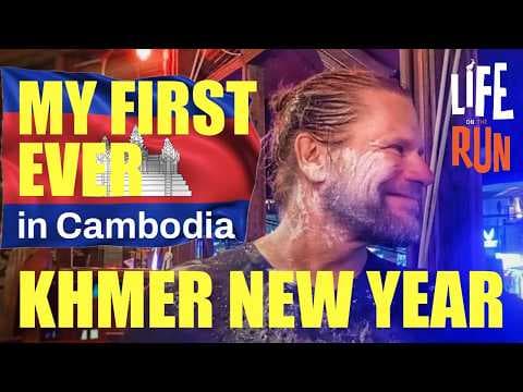 My First Ever Khmer New Year in Cambodia!