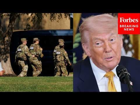'Memphis Was A Killing Field': Trump Touts Crime Reductions In Cities After Guard Deployments