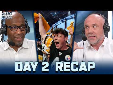 NFL Draft Day Two Recap: Cardinals AND Steelers invest in QBs + Tight Ends are IN | Move the Sticks