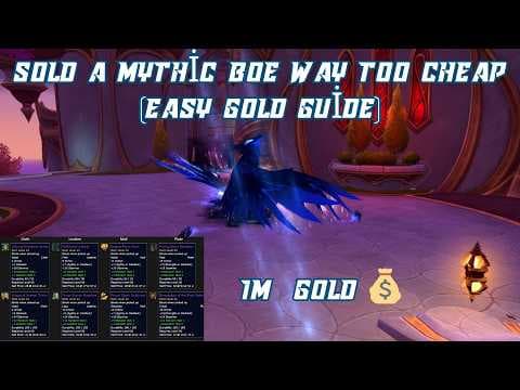 Midnight Mythic BoE Farm Guide – Easy 1M+ Gold From Mythic BoEs in March on Quel'Danas Raid