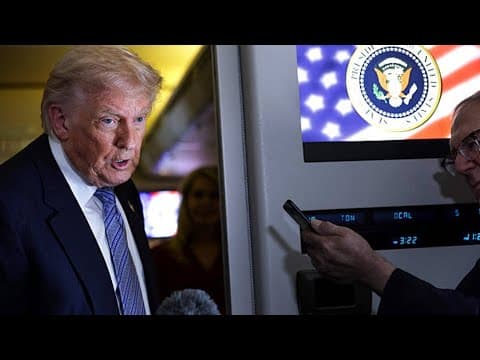 Trump Says He Didn't Ask Xi For Any Favors on Iran