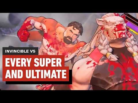 Every Super and Ultimate Move In Invincible VS