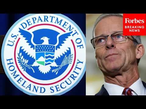 John Thune Hammers Democrats Over DHS Funding Gridlock, Defends Reconciliation Bill To Fund ICE, CBP