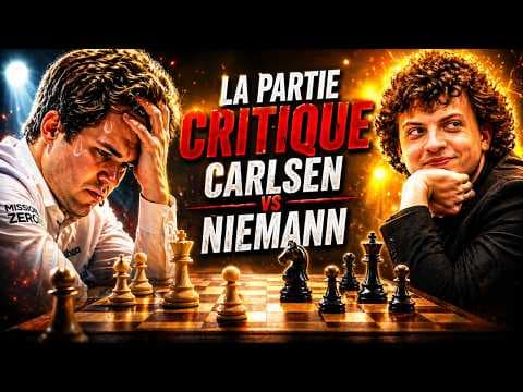 CARLSEN vs NIEMANN : La Partie qui a TOUT Déclenché !