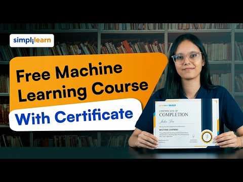Free Machine Learning Course With Certificate | Machine Learning With Python [FREE] | Simplilearn