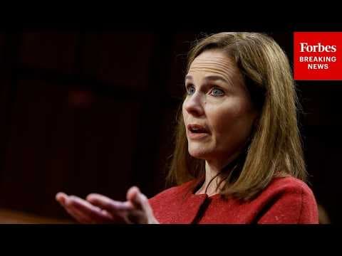 'I Am, Frankly, A Little Bit Nervous': Amy Coney Barrett Grills Lawyer On Data Privacy Rights
