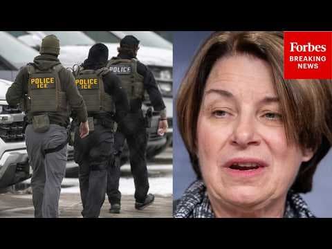'They're Bigger Now Than The FBI, Bigger Than The Marines': Klobuchar Slams ICE, CBP's Budget
