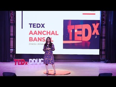 The Nonlinear Path to Success:Redefining Growth, Leadership, and Purpose | Aanchal Bansal | TEDxDDUC