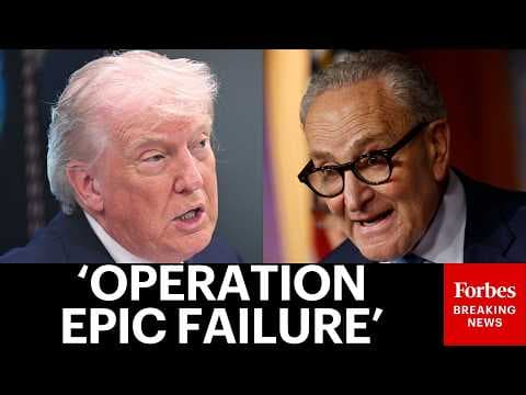 BREAKING: Chuck Schumer And Senate Democrats Relentlessly Hammer Trump Over Conflict With Iran