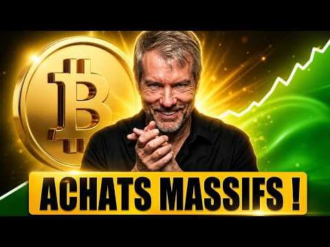 ALERTE BITCOIN ! 600 MILLIONS D'ACHATS ETF !! 🔥