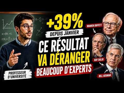 Ce professeur d’université réalise +39%… et ça risque de déranger beaucoup d’experts !!!